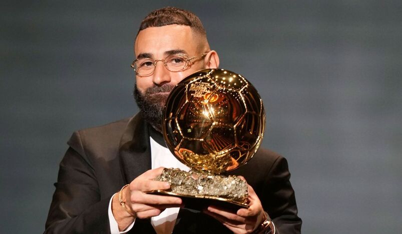 Karim Benzema winner of Ballon dOr 2022